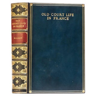 Item #2665 Old Court Life in France. Frances Elliot