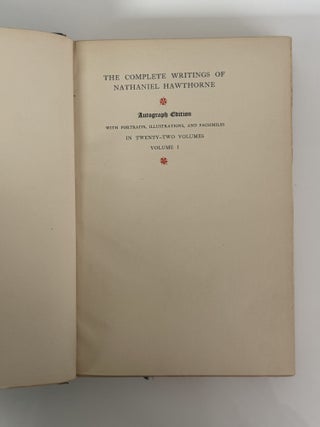 The Complete Writings of Nathaniel Hawthorne