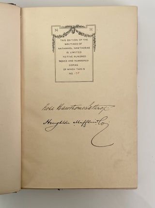 The Complete Writings of Nathaniel Hawthorne