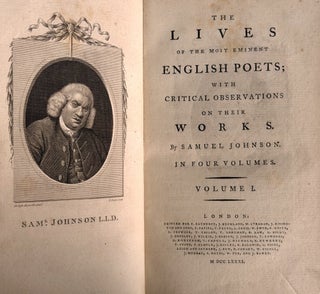 The Lives of the Most Eminent English Poets