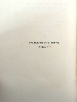 The Works of Nathaniel Hawthorne