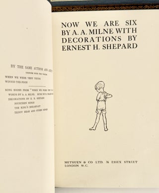 When We Were Very Young, Winnie The Pooh, Now We are Six, The House at Pooh Corner