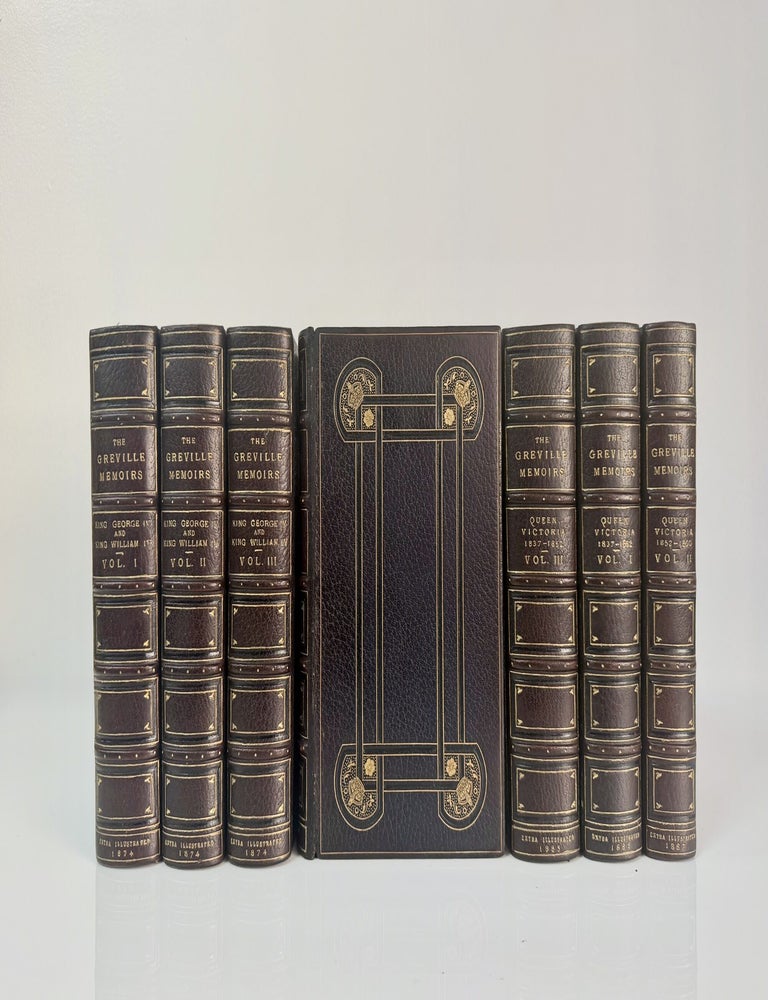 Item #3489 The Greville Memoirs. Charles C. F. Greville.