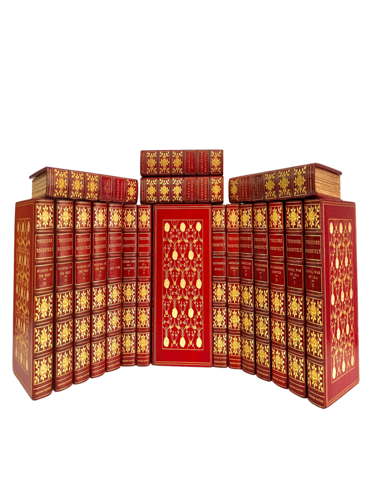 Item #3494 Roosevelt's Works. Theodore Roosevelt.
