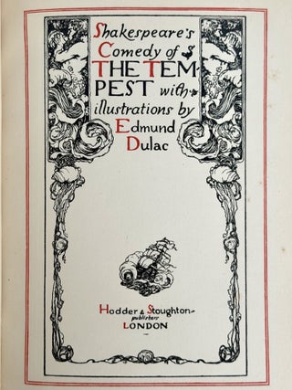 Shakespeare's Comedy of the Tempest