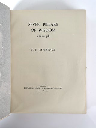 Seven Pillars of Wisdom, A Triumph