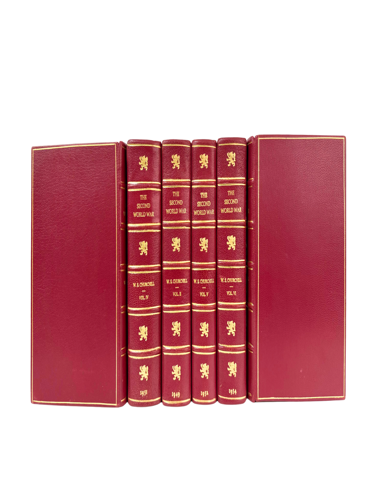 Item #3503 The Second World War. Winston S. Churchill.
