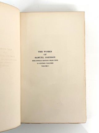 The Works of Samuel Johnson